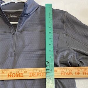 Under Armour ColdGear Gray Fitted Top LG